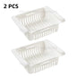 Retractable Multifunctional Tiered Refrigerator Shelf Fridge Organizer Box Fresh Divider Layer Shelf Kitchen Storage Organizer