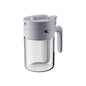 Household Kitchen Moisture-Proof Seasoning Jar Salt Container 2 in 1 Glass Spice Bottle Spoon Separation Glass Seasoning Can