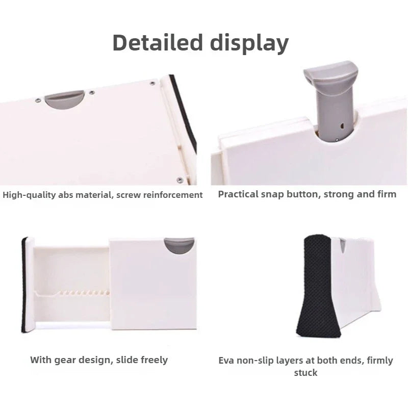 Adjustable Storage Drawers Divider Retractable Plastic Drawer Partition Holder Household Storage Clapboard Kitchen Organizador
