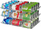 Can Storage Organiser for Pantry ,Adjustable Height and Width Canned Goods Organiser, Soup Can Organiser Holds up to 36 Cans Food Dispenser Holder for Fridge,Kitchen Cabinet , 3 Tier(3 * 3)